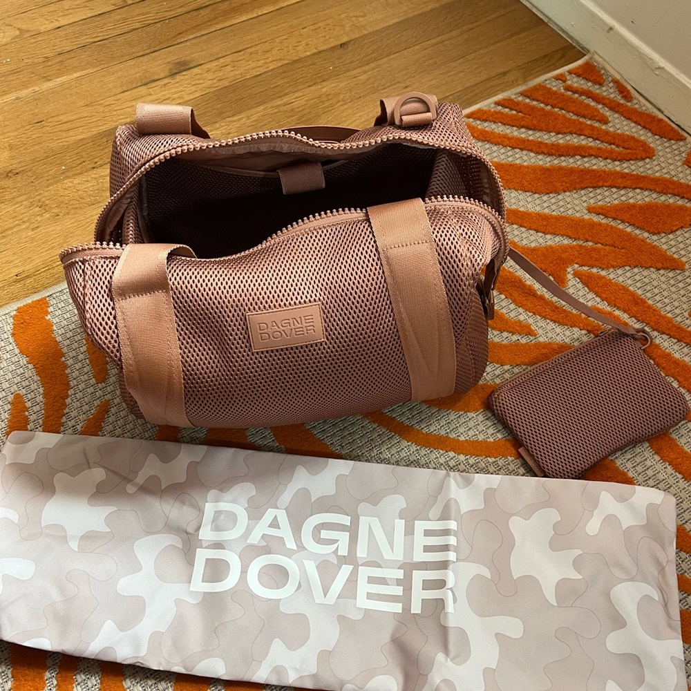 Dagne Dover Pink Duffel Bag